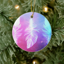 Beautiful Feathers in Space