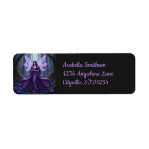 Beautiful February Amethyst Fairy