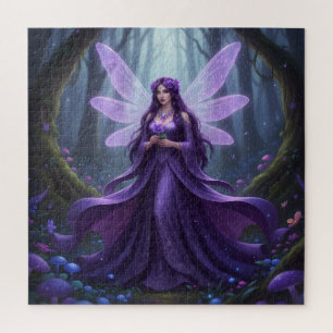 Beautiful February Amethyst Fairy