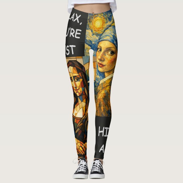 Beautiful Fever Dream Leggings (Vorderseite)
