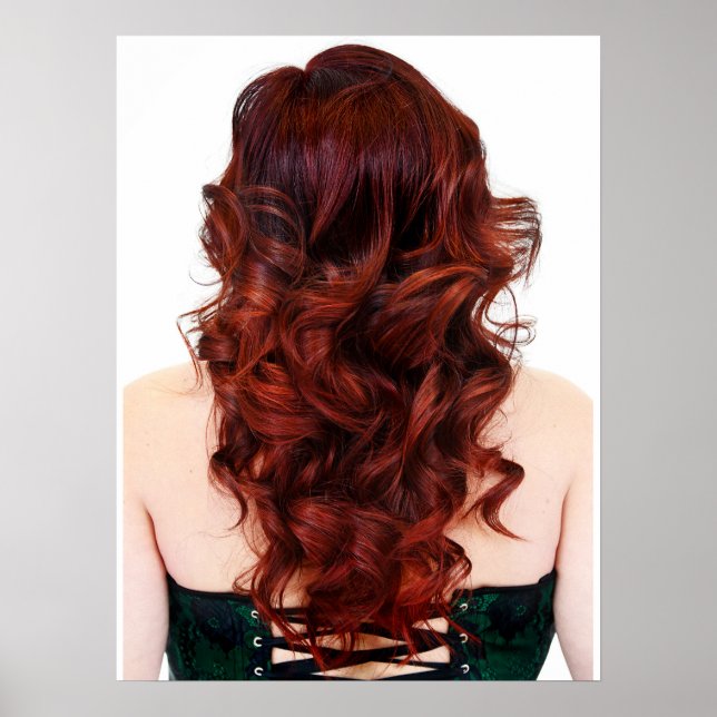 Beautiful Fire Ombre' Salon Poster (Vorne)