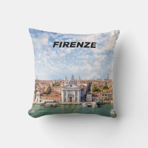 Beautiful Firenze - Italien Fluss Reisen Sommerrom Kissen