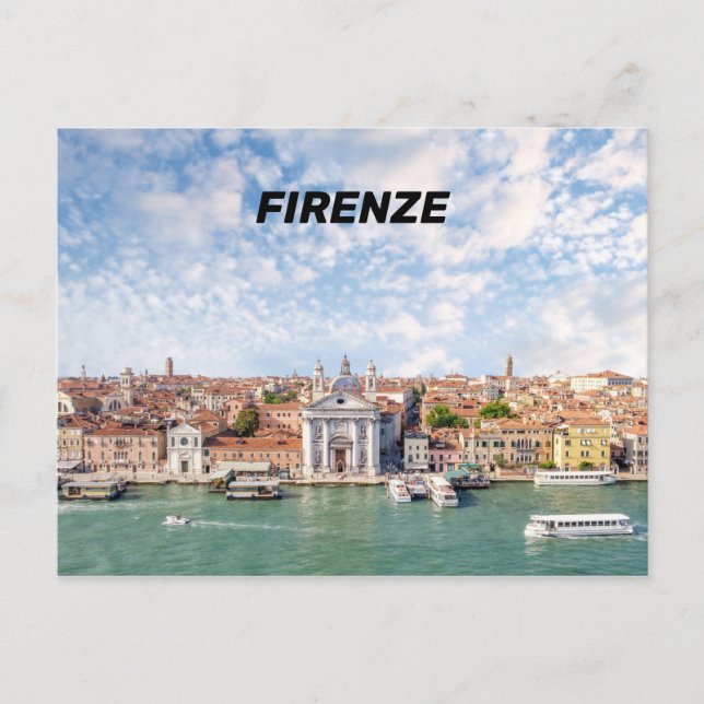 Beautiful Firenze - Italien Postkarte (Vorderseite)