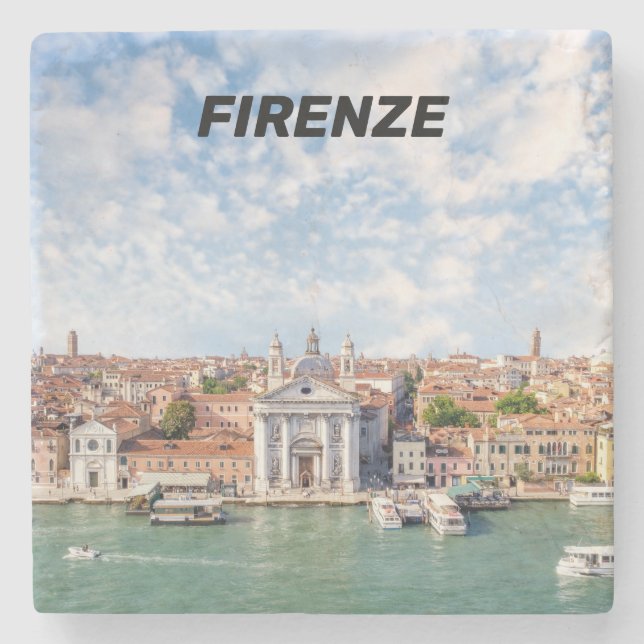 Beautiful Firenze - Italien Steinuntersetzer (Vorderseite)