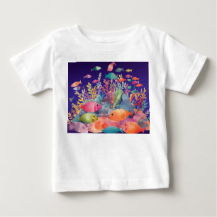 Beautiful fish Baby Bib T-shirt
