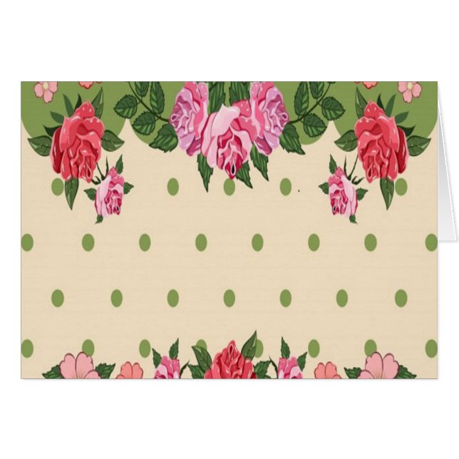 Beautiful Floral (Vorderseite (Horizontal))