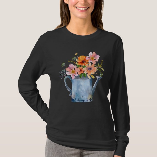 Beautiful Flower Design T-Shirt (Vorderseite)