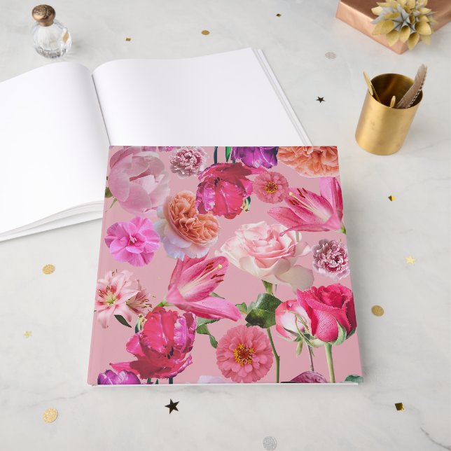 Beautiful flowers gästebuch (Vorderseite offen)