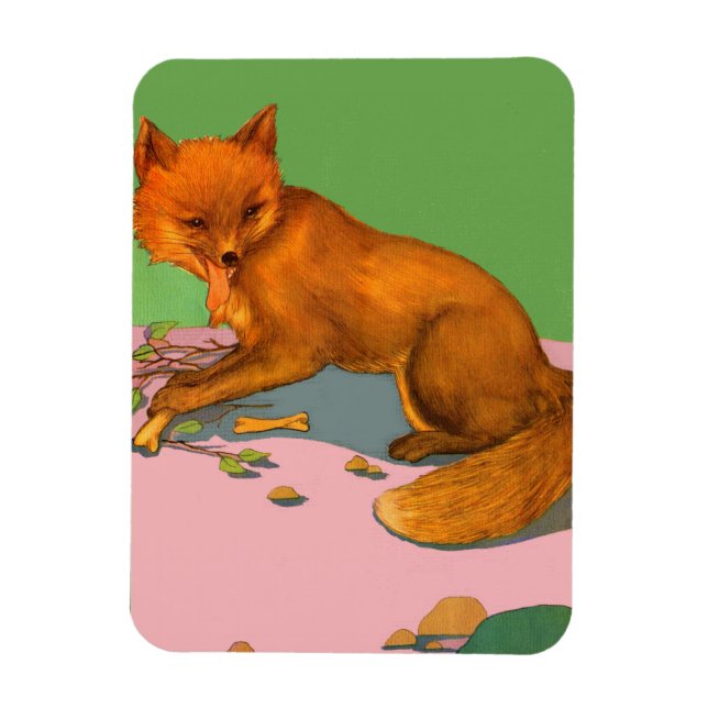 Beautiful Fox Magnet (Vertikal)