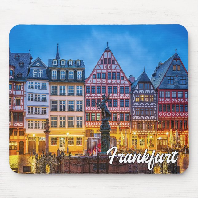 Beautiful Frankfurt, Deutschland Mousepad (Vorne)