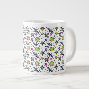 Beautiful galaxy pattern Jumbo-Tasse