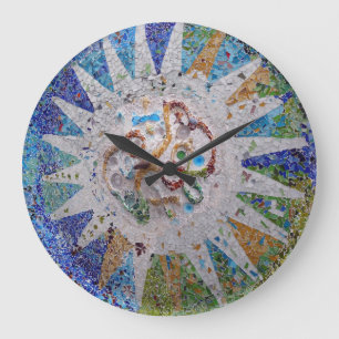 Beautiful Gaudi Clock Große Wanduhr
