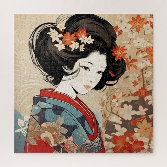 Beautiful Geisha japanische Kultur (Vertikal)