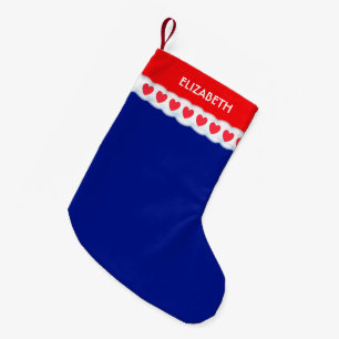 Beautiful Geometric Shape Pattern Kleiner Weihnachtsstrumpf