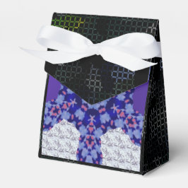 BEAUTIFUL_GIFT_BLACK_kaleidoscope_ FAVOR BOX Geschenkschachtel