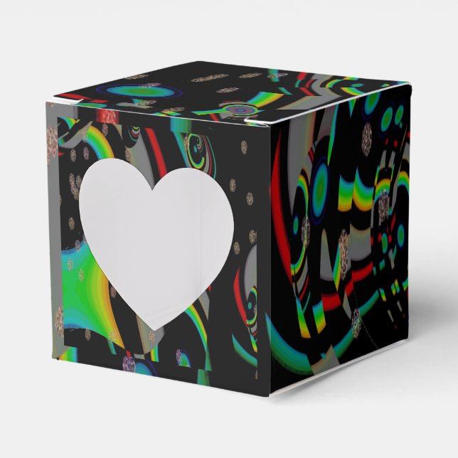 BEAUTIFUL_GIFT_BLACK_kaleidoskop_Herz Geschenkschachtel (Vorderseite)