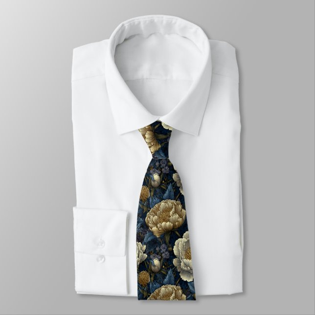 Beautiful Gifts For Guys Peonies Krawatte (Gebunden)