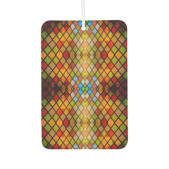 Beautiful Glas Pattern Air Freshener Autolufterfrischer (Vorderseite)
