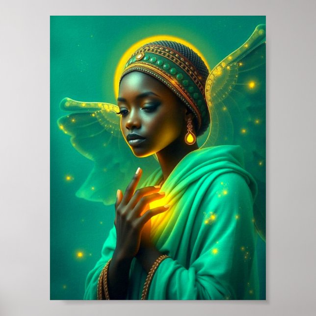 Beautiful Glows Angel Poster (Vorne)