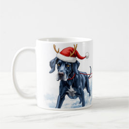 Beautiful Great Dane Christmas Coffee Mug Kaffeetasse
