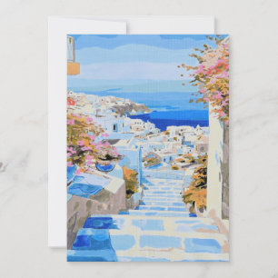 Beautiful Greece Einladungskarte