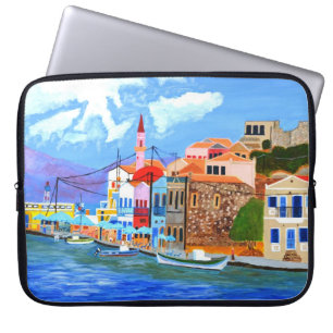 Beautiful Greece Electronics Bag Laptopschutzhülle