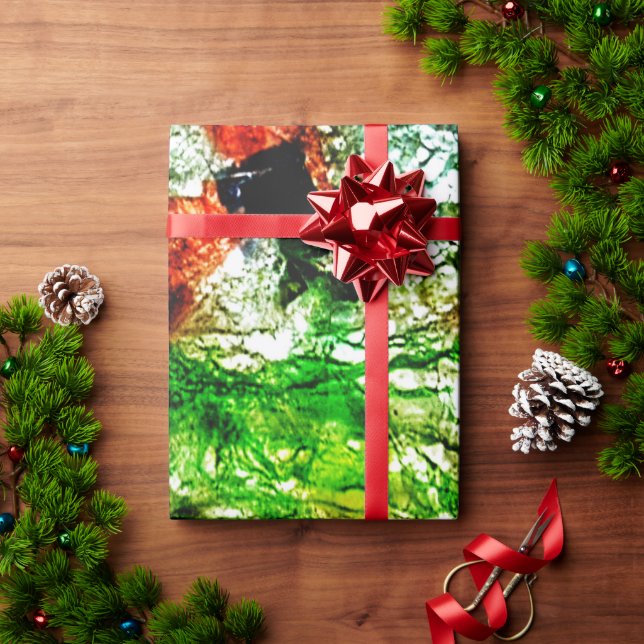 Beautiful green abstract wrapping paper,Textured  Geschenkpapier (Feiertagsgeschenk)