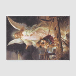 Beautiful Guardian Angel Decoupage Tissue Paper Seidenpapier