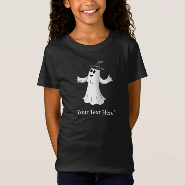 Beautiful Halloween Ghost T-Shirt (Vorderseite)