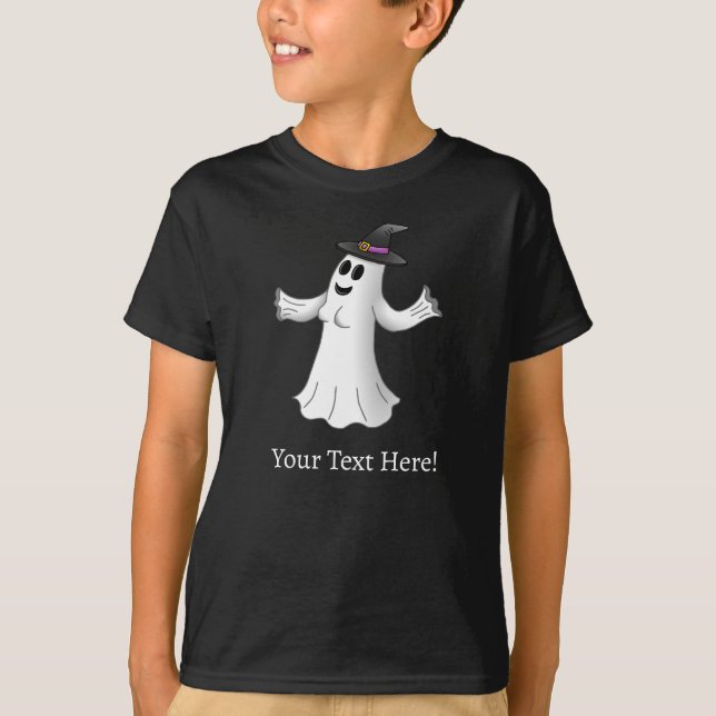 Beautiful Halloween Ghost T-Shirt (Vorderseite)