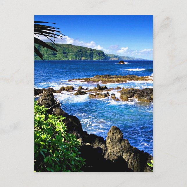 Beautiful Hawaii Postkarte (Vorderseite)