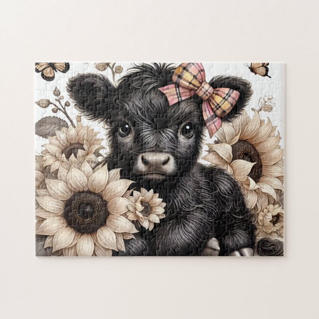 Beautiful Highland Cow (Horizontal)
