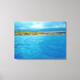 Beautiful Honaunau Hawaii motif de toile de mer te
