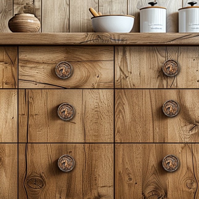 Beautiful Horse Rope Blume Keramikknauf (Von Creator hochgeladen)