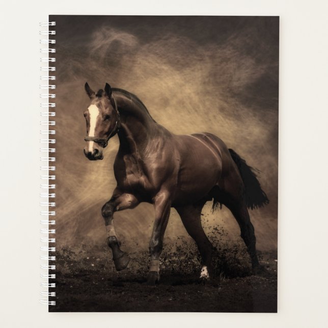 Beautiful horse throw pillow (Devant)
