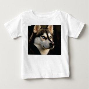 Beautiful Husky Throw Pillow Baby T-shirt