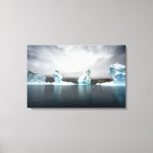 Beautiful Icebergs in Greenland