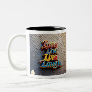"Beautiful Inside Out" Zweifarbige Tasse