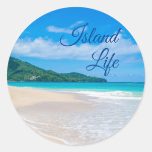 Beautiful Island Life Stickers