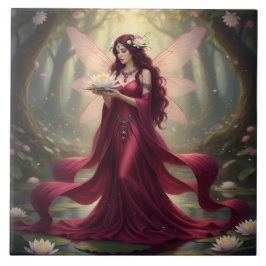 Beautiful July Ruby Fairy Fliese