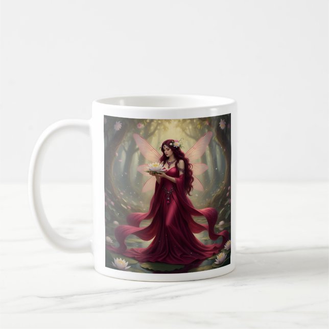 Beautiful July Ruby Fairy Kaffeetasse (Links)
