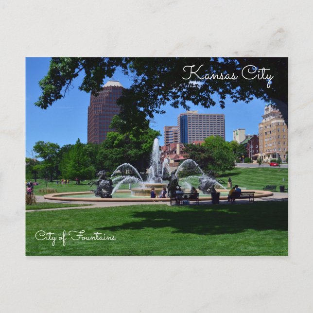 Beautiful Kansas City Postkarte (Vorderseite)