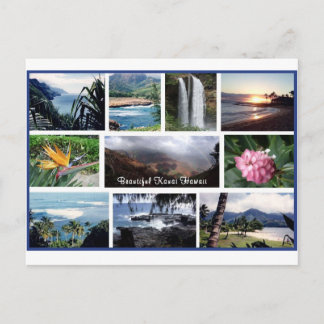 Beautiful Kauai Fotos Postcard Postkarte