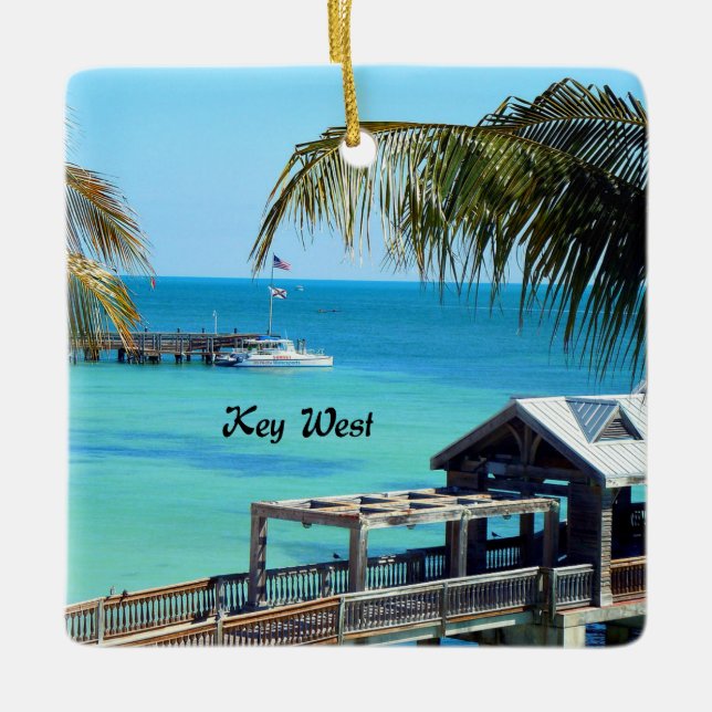 Beautiful Key West, Florida Keramikornament (Vorderseite)