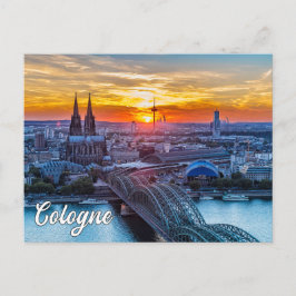 Beautiful Köln, Deutschland Postkarte