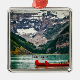 Beautiful Lake Louise, Kanada Ornament Aus Metall