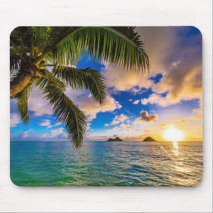 Beautiful Lanikai Beach Hawaii Mousepad