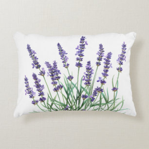 Beautiful Lavender Garden Blume Dekokissen