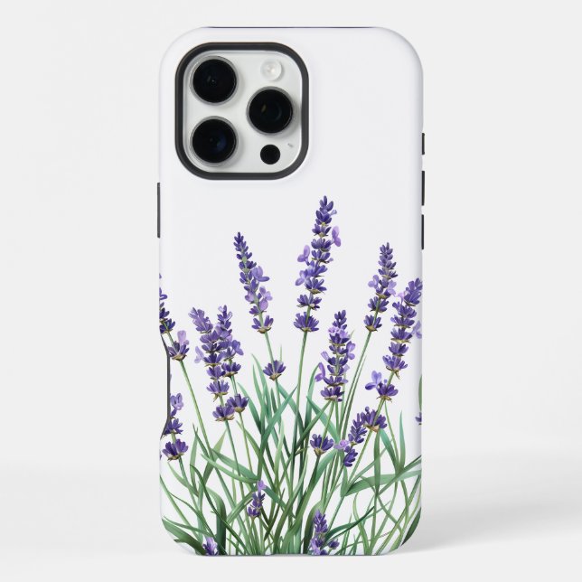 Beautiful Lavender Garden Blume iPhone 16 Pro Max Hülle (Rückseite)
