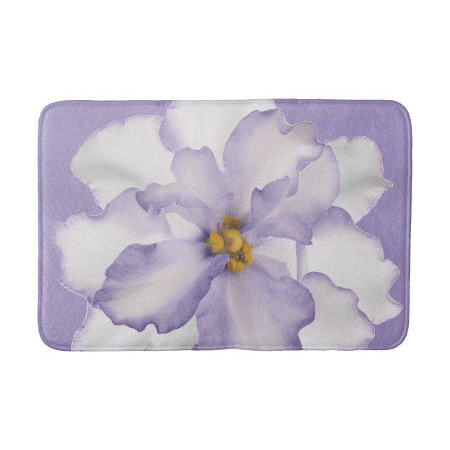 Beautiful Lavender Orchid Badematte (Vorderseite)